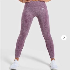 NWT Gymshark vital seamless purple leggings